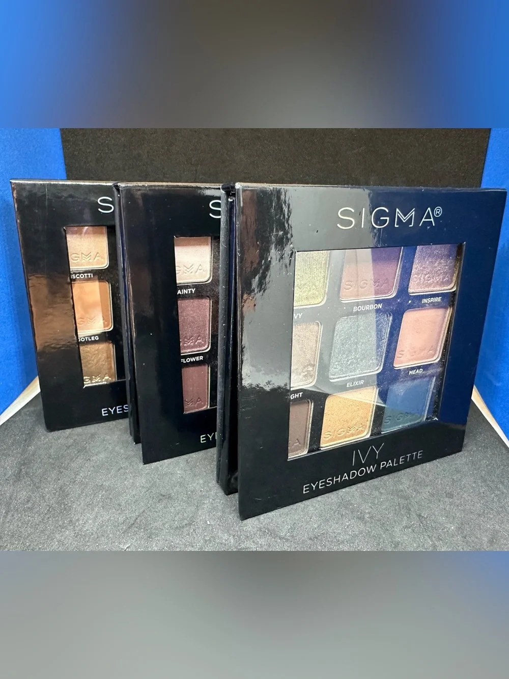 Sigma Beauty 9-pan Eyeshadow Palettes Ivy, Hazy, Spicy ✨lightly used✨